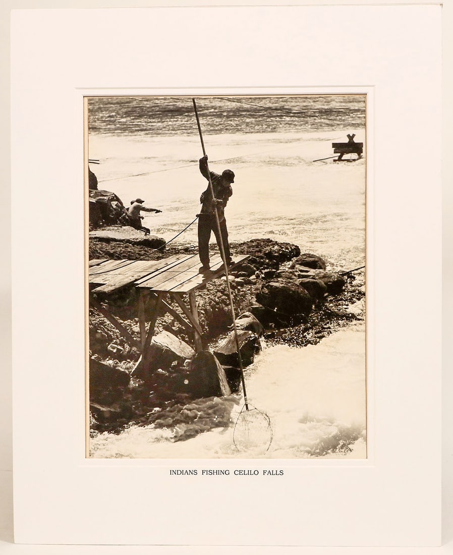 Indians Fishing Celilo Fall Photos [189332] (1 of 1)