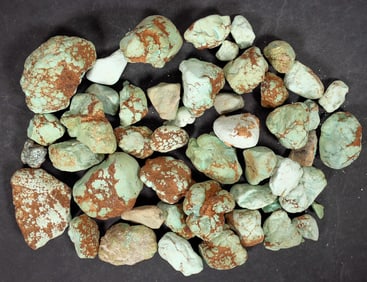 Turquoise Stream Cobbles, No. 8 Mine of Nevada [194000]