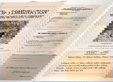 Combination Mining & Milling Prospectus etc. [194115]