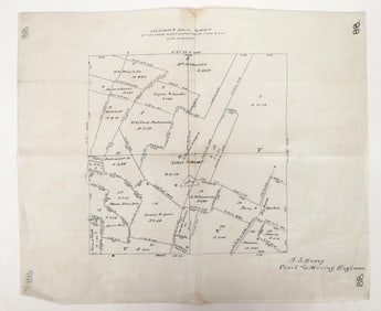 Chessman & Davis Placer Gold Property Map, c. 1900 [193682]