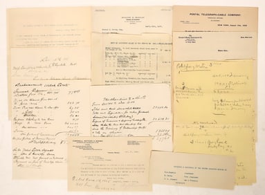 Bullfrog Mining Co. Correspondence, 1900-1910 [190918]