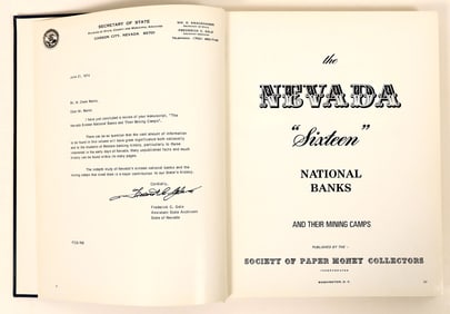 Nevada 16 National Banks and Their Mining Camps by Warns [190934]