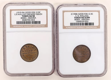 E. B. Wallace Tokens (2) [191873]