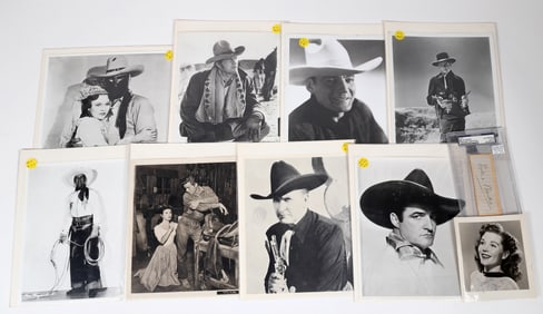 Vintage Hollywood Autographs and Photos [193512]