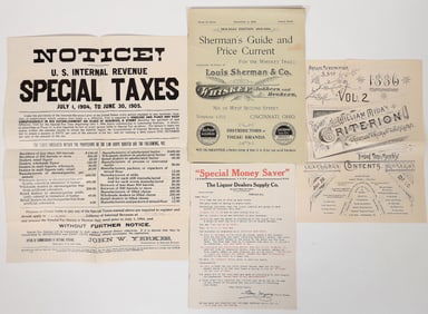 Liquor Advertisements (4) [193332]