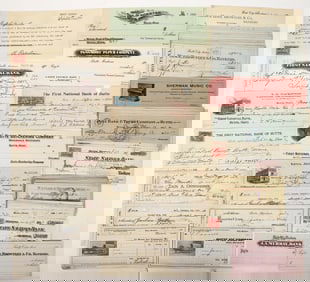 Butte Checks, 50, 1892-1903 [193692]