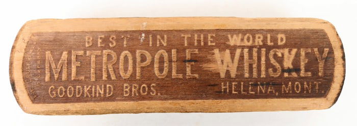 Metropole Whiskey Advertising Pool Table Brush [193690]
