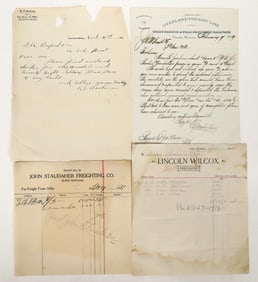 Montana Freight Ephemera, 1879-1914 [193683]