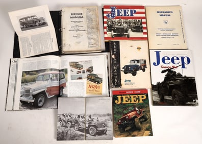 Jeep and Willys-Overland Books & Mechanic's Manuals [193501]