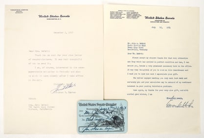 US Senator Letters, 2, 1954-56 [193742]