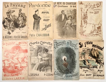 French Vintage Music Programs, 8 [193741]