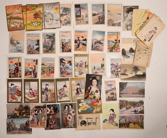 Japan Artistic Postcards, 1930-60 (41) [185845]