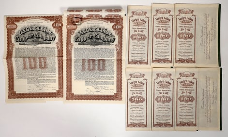 Yaeger Canon Copper Bonds, 7, 1903 [194104]