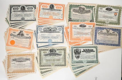 Arizona Mining Stocks in Bulk, 90 Total [194073]