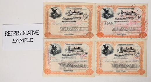 Isabella Gold Mining Stocks, 300 [192328]