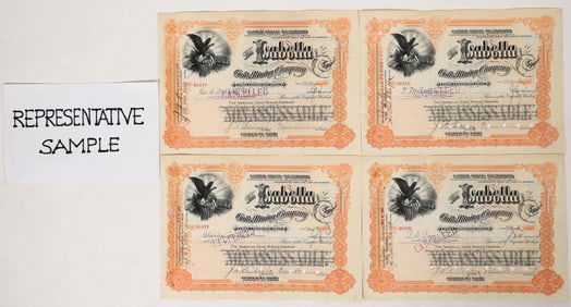 Isabella Gold Mining Stocks, 300+, Later Issue [192329]