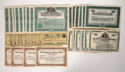 Eureka Mining Stock Collection, 42 [193883]