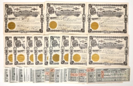 Lander County Mining Stock Certificates (45) [193800]