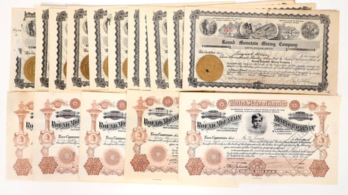 Round Mountain MC stocks, 2 Different, 15 Total [193788]