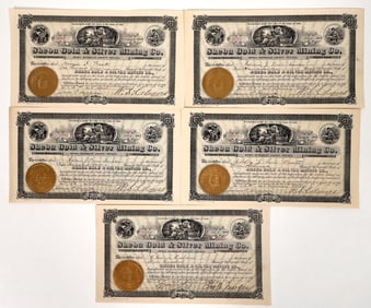 Sheba Gold & Silver Mining Stocks, 1905-06 [193794]