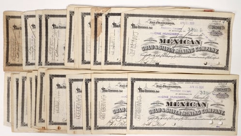 Mexican Gold & Silver Mining Stocks, 30, 1919-20 [193954]