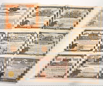 California & Texas Stocks with Oil Vignettes, 9, 1901-23 [192801]