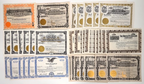 Colorado Oil Stocks, 1917-1956 [192659]