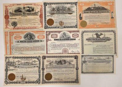Texas Oil Stocks (10) [192482]