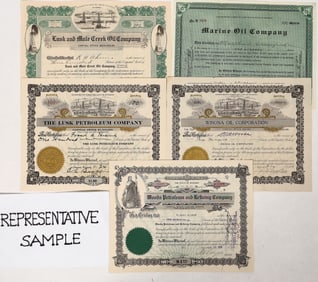 Wyoming Oil Stocks Grab Bag, 1919-1922 [192544]