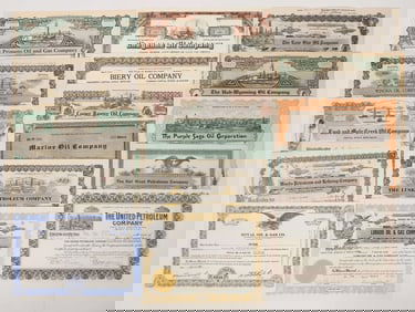 Colorado/Wyoming Oil & Gas Stocks, 1917-1956 [192547]