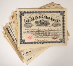 Belt Rail Road & Stock Yard Stocks, 1910-27, 20 [193969]