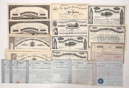 Massachusetts RR Stocks & Bonds, 18 [191681]