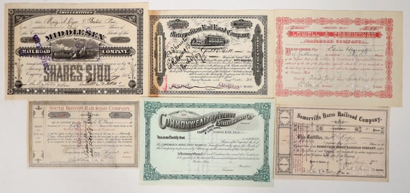 Massachusetts RR Stocks, 5, 1881-1900 [192613]