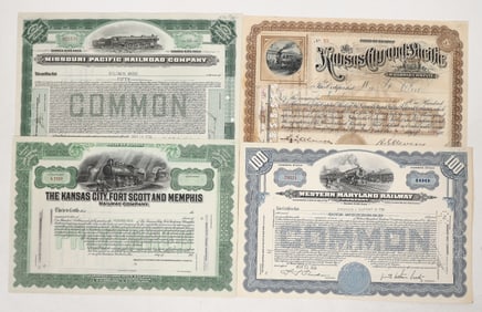 Missouri Rails Stocks, 4 [192349]