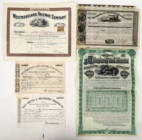 Pennsylvania Railroad Stocks and Bonds, 5 [193017]