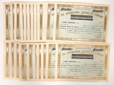 International Railway-Tie Stocks, 25 [192623]