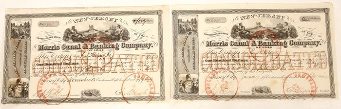 Morris Canal & Banking Stock, 2, 1859 [190942]