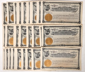 Thomas B Jeffery Co. of California Stocks, 150 [192741]