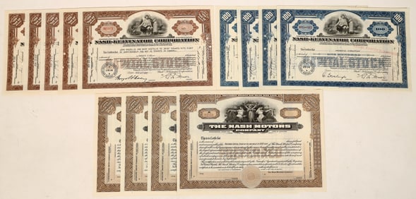 Nash Stocks, 3 Different, 15 Total [190944]