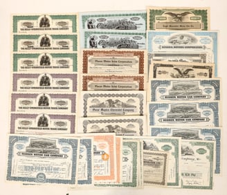 US Automobile Stock Assortment, New and Old [190975]
