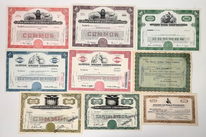 Airplane Equipment Stock Collection, 1930-1967 [192634]