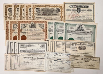 California Assorted Stock Collection, 55 [192189]