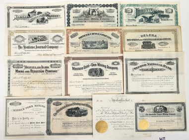 Montana Unissued Scarce Stocks, 13 [193686]