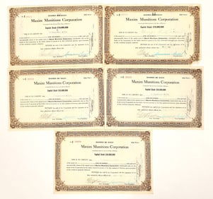 Stocks - Firearms (6) c1917-19 [190839]
