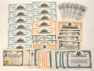 Iron and Foundry Stock Collection with Dupes [191033]