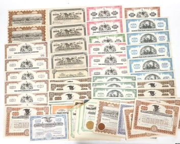 Chemical Co. Stock Collection, 16 Different with Dupes. [191168]