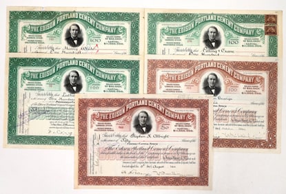 Edison Portland Cement Stocks, 5 [192098]