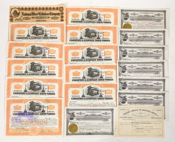 Fabric Stocks, 4 Different, 19 Total [191195]
