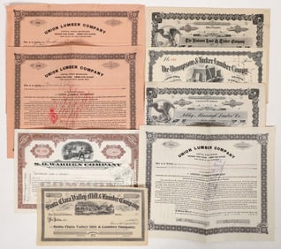 Lumber Stocks Collection, 187X-1950 [192170]
