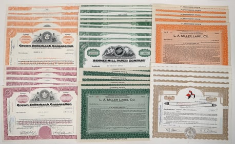 Lumber Stocks, 9 Different, 45 Total [191043]